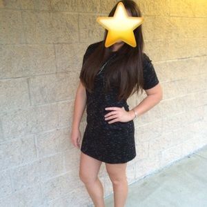 Black cocktail dress